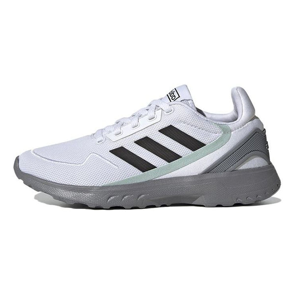 Adidas neo sales white green