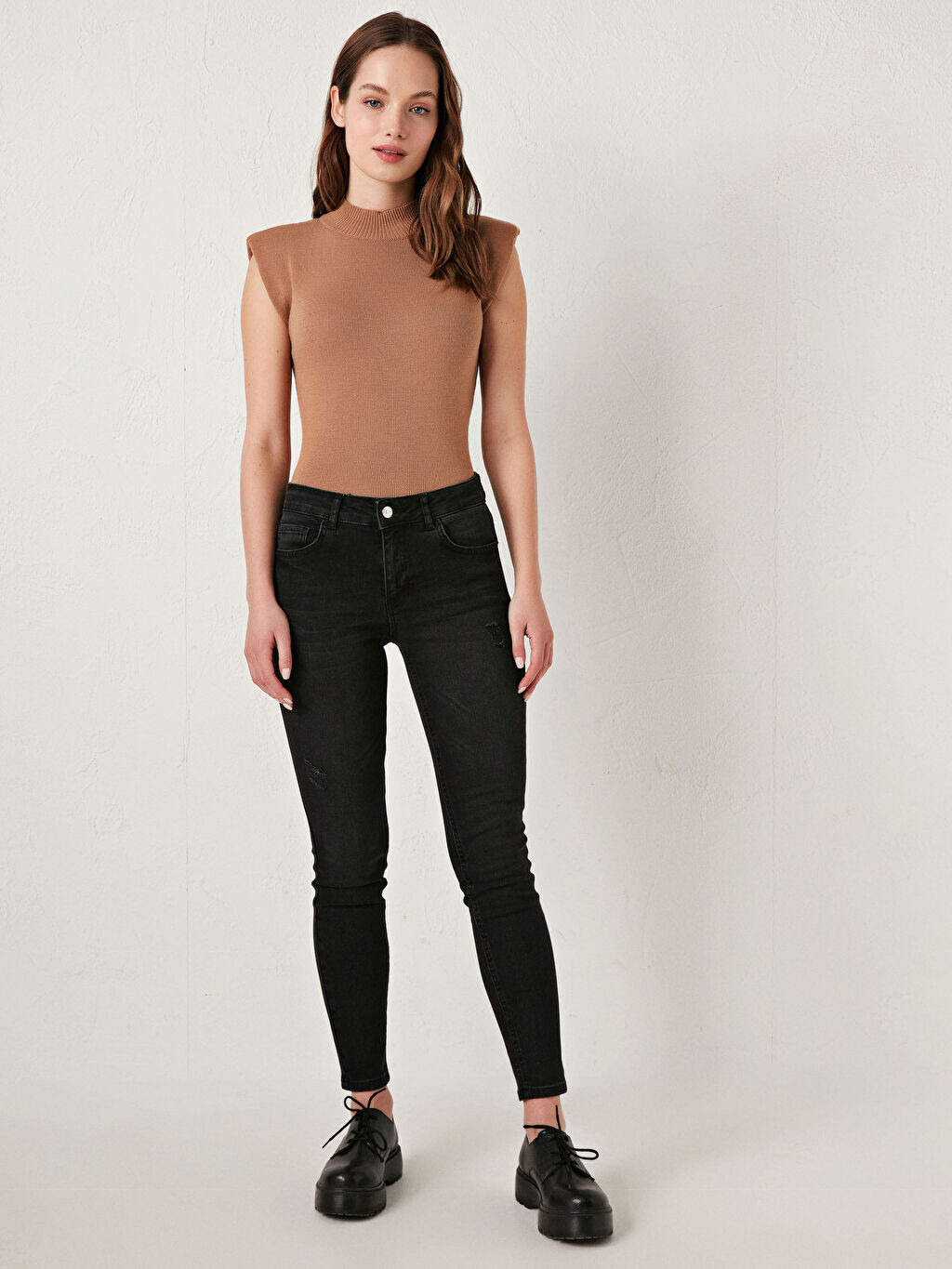 

Женские джинсы скинни Rodeo с нормальной талией LCW Jeans