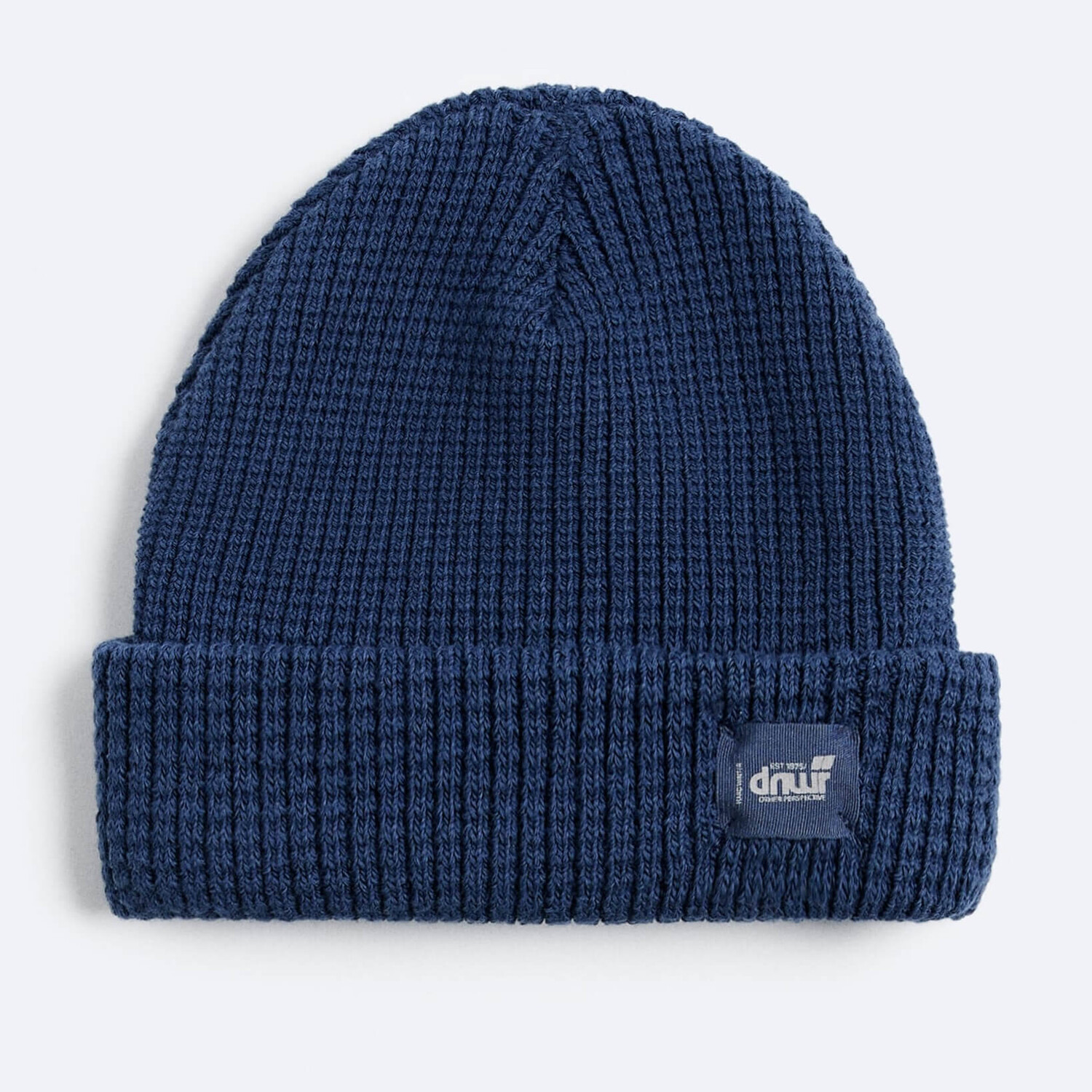 

Шапка вязаная Zara Check-texture, синий