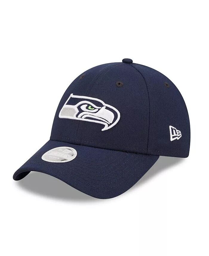 

Женская темно-синяя простая регулируемая кепка Seattle Seahawks 9FORTY New Era, синий