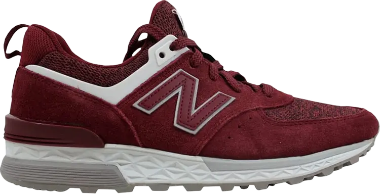 

Кроссовки New Balance 574 Sport, бордовый/серый