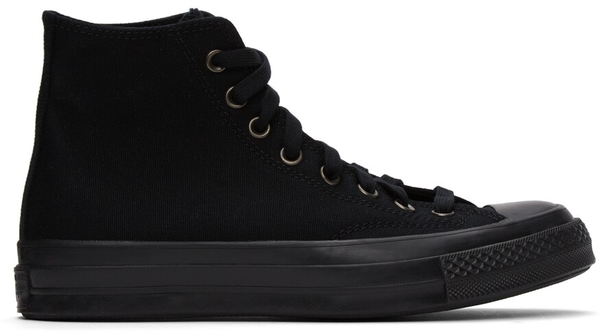 

Черные высокие кроссовки Chuck 70 Converse