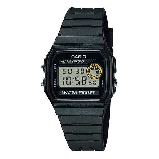 Часы CASIO Quartz Waterproof Sports Mens Black Digital, черный