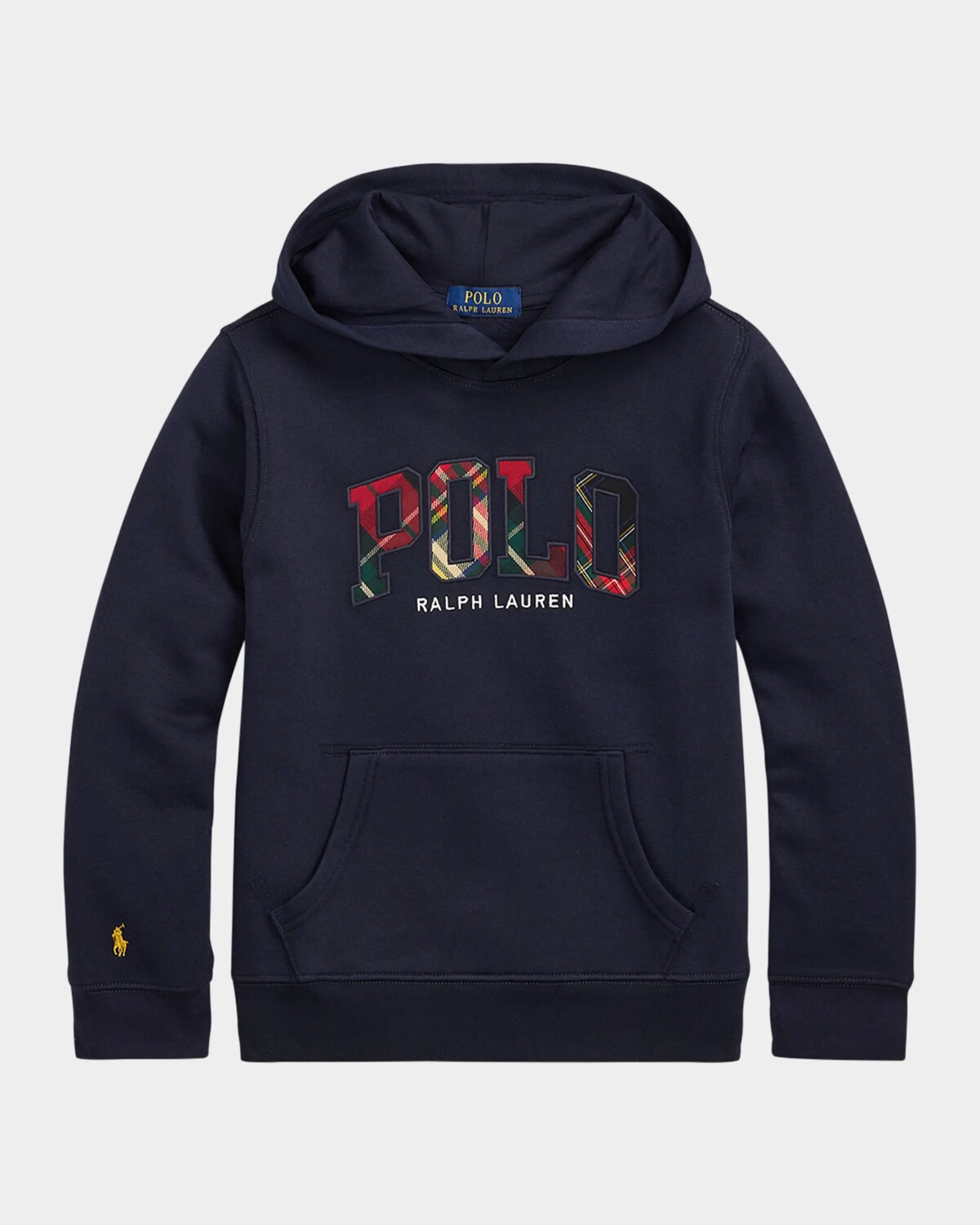 

Толстовка с праздничным логотипом для мальчика, размер S-XL Ralph Lauren Childrenswear, цвет Rl Navy