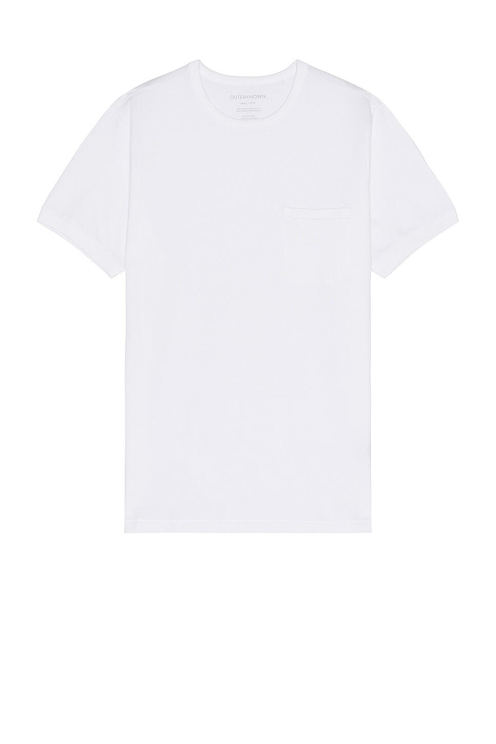 

Футболка OUTERKNOWN Sojourn Pocket, цвет Bright White