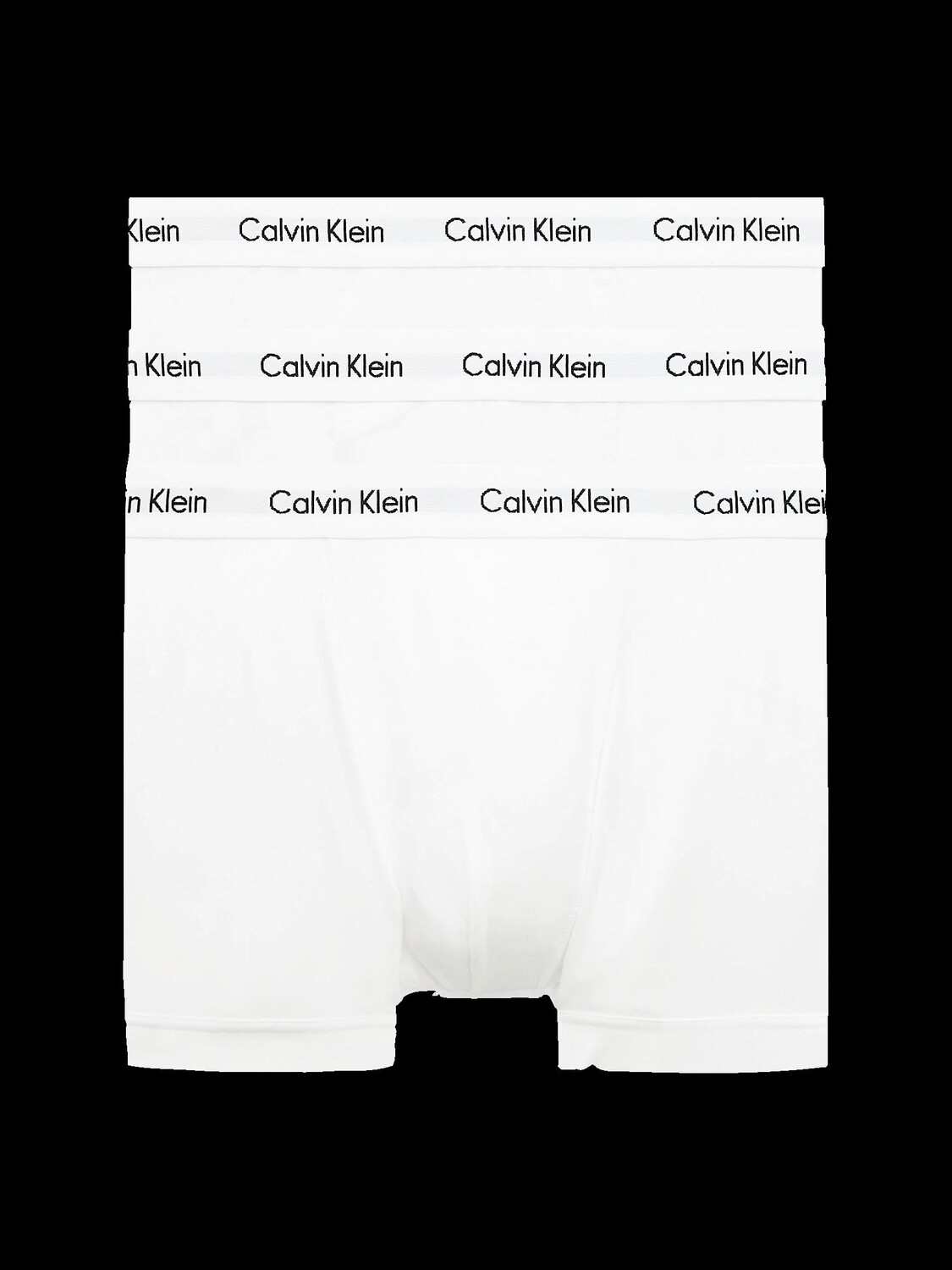

Комплект из 3 эластичных хлопковых плавок CALVIN KLEIN, белый