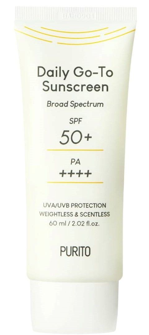 Крем для лица Purito Daily Go-To Sunscreen, 60 мл солнцезащитный крем purito daily go to sunscreen 60 мл