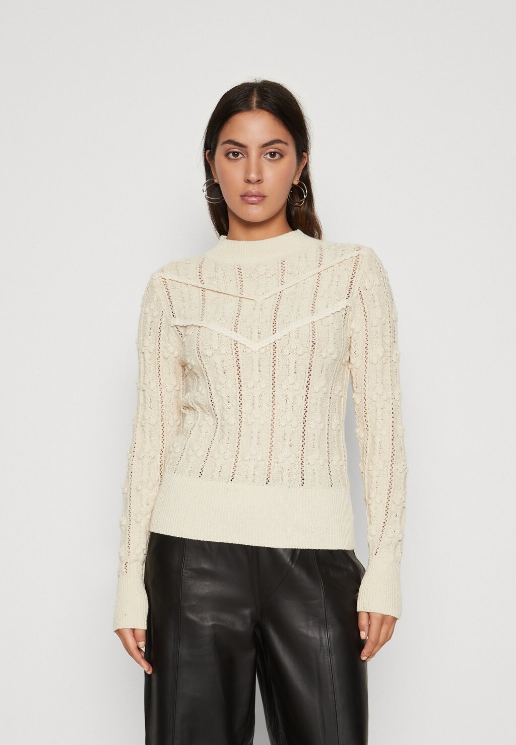 

Свитшот VILA ROUGE VIJOMA MOCK NECK, цвет birch