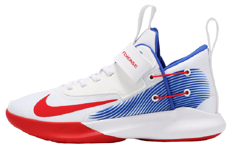 

Nike Precision 4Flyease White, Red/Blue Domestic Edition White/Red/Blue