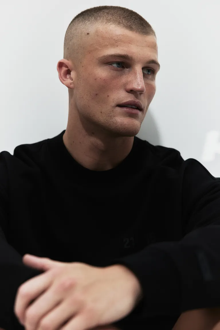 

Толстовка drymove с принтом H&M, черный