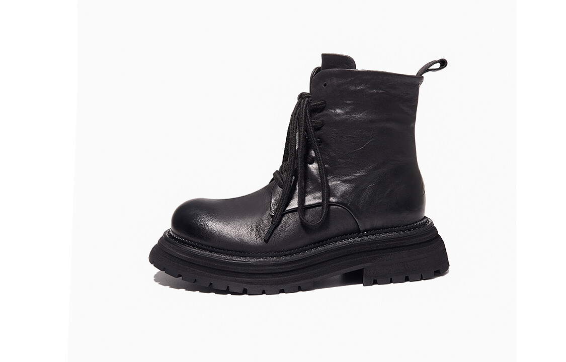 

Ботинки Martin Boot женские Pooq, цвет Red Brown