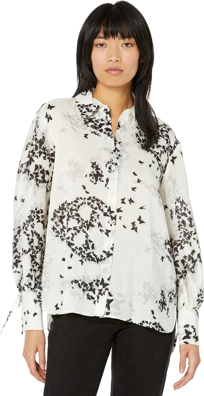 

Рубашка Лейлы Орсино AllSaints, цвет Ecru White