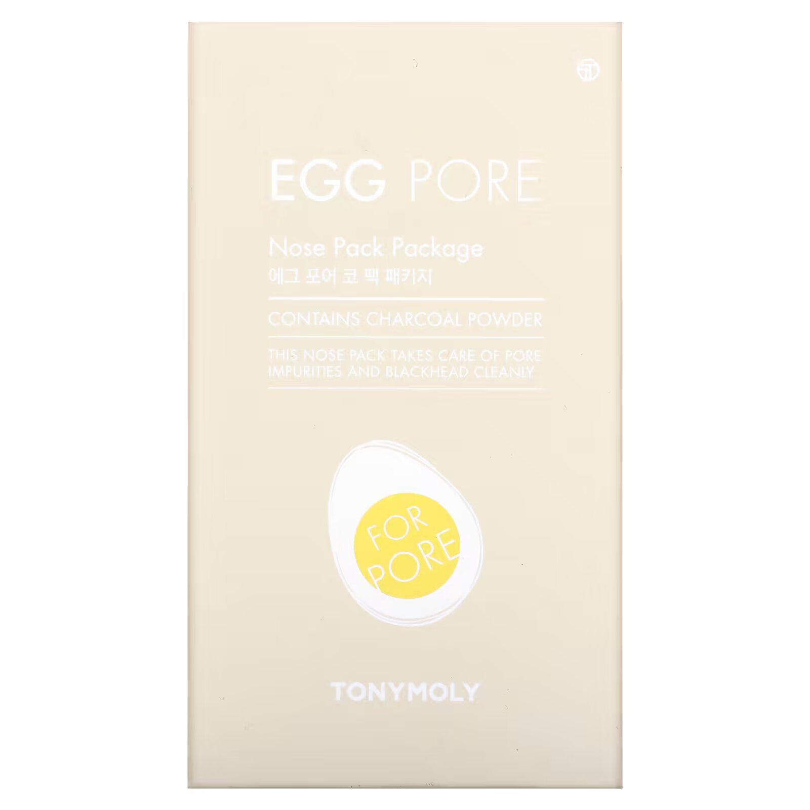 Tony Moly, Egg Pore, пакетик для носа, 7 пакетиков - фото