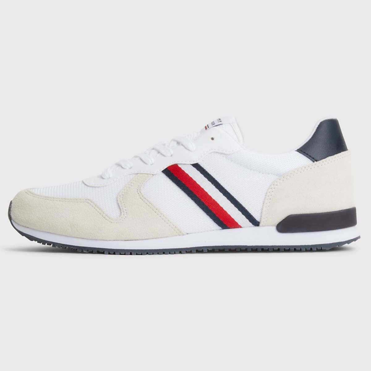 

Кроссовки Tommy Hilfiger Mixed Materials Logo, белый/мультиколор