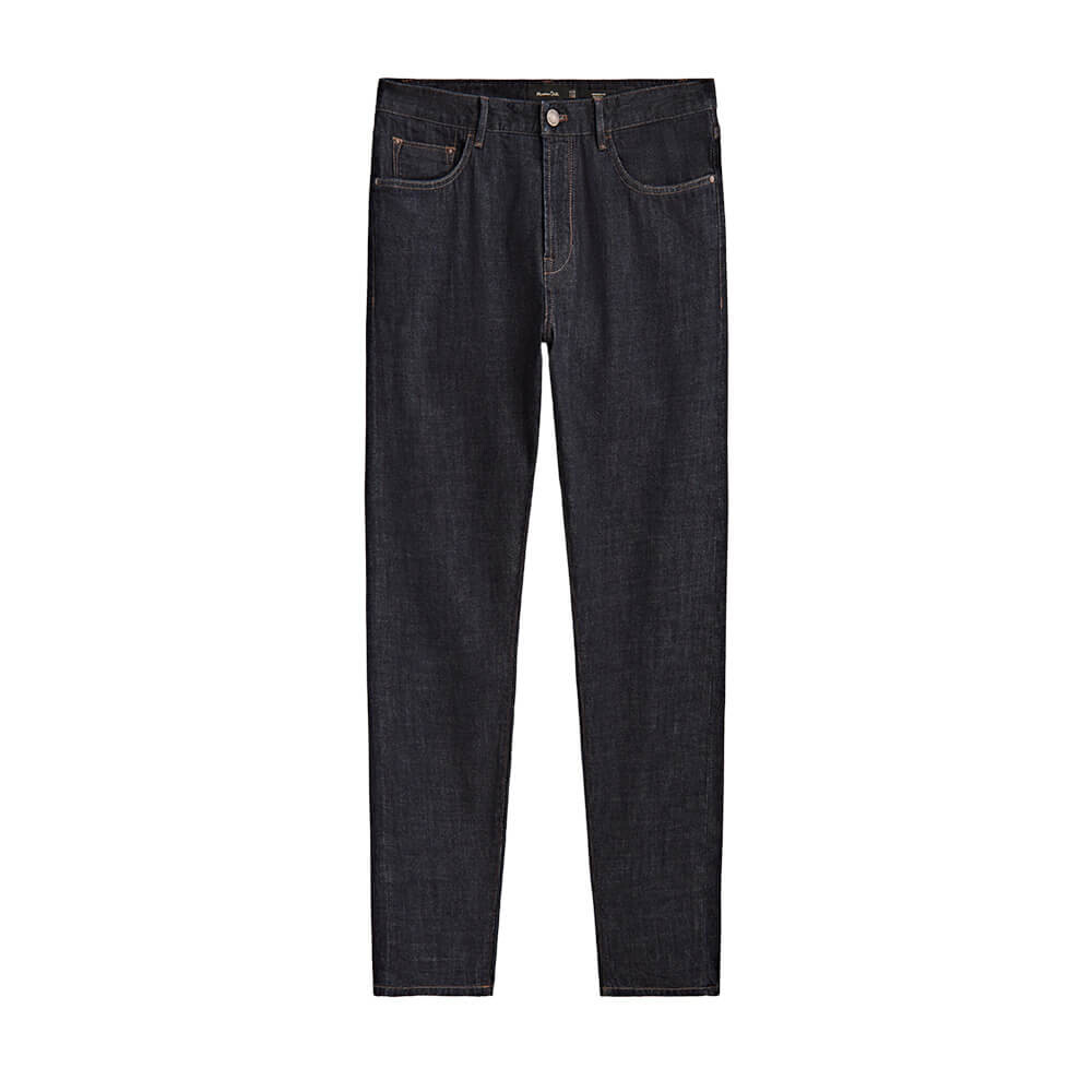

Джинсы Massimo Dutti Tapered Fit Selvedge, синий