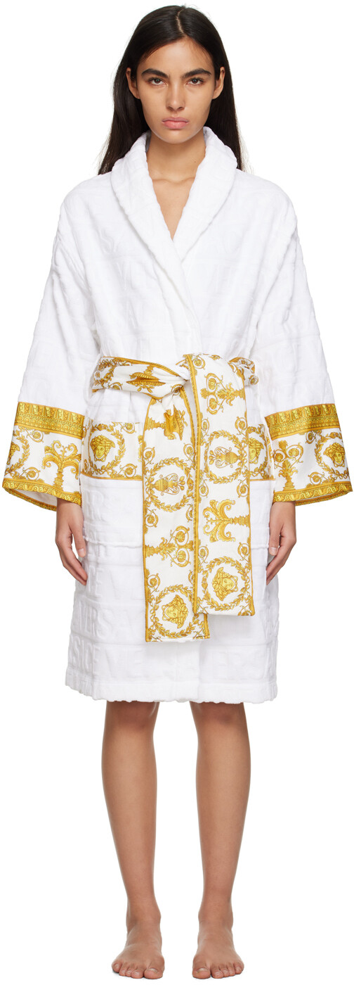 

Белый халат I Heart Baroque Versace Underwear