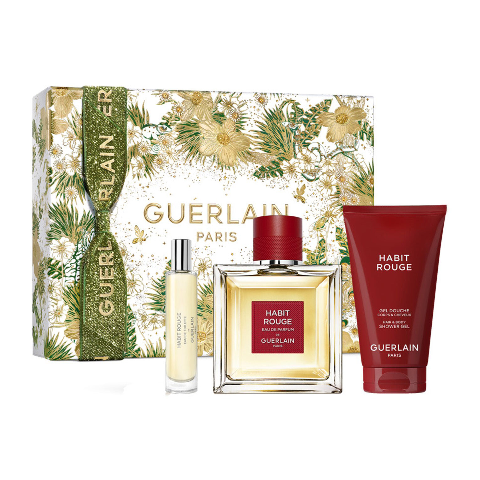 Подарочный парфюмерный набор Guerlain Habit Rouge, 3 предмета вокруг рождества пояснение для детей