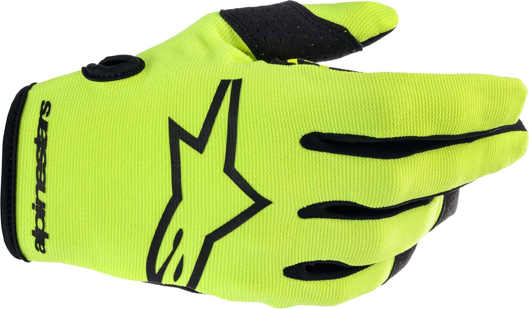 Детские перчатки для мотокросса Alpinestars Radar, желтый