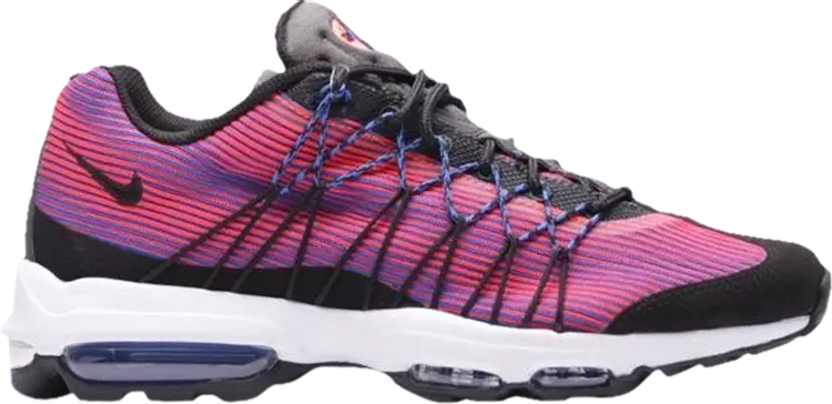 

Кроссовки Nike Air Max 95 Ultra Jacquard 'Game Royal Bright Crimson', розовый