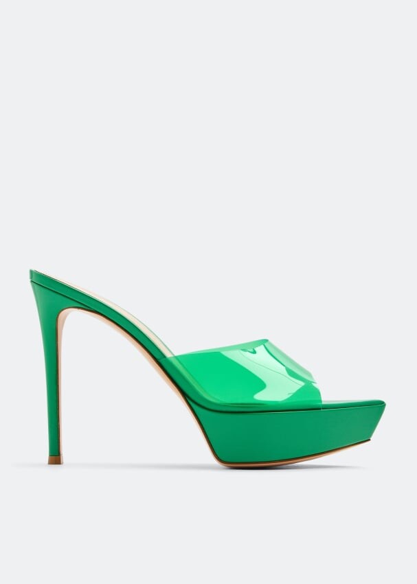 

Мюли GIANVITO ROSSI Betty mules, зеленый