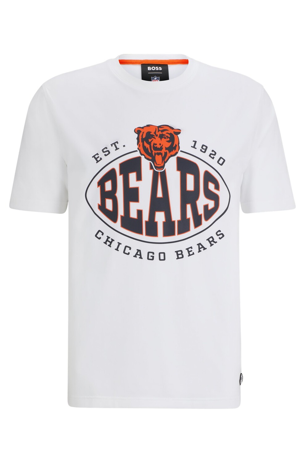 

Футболка Boss X Nfl Stretch-cotton Collaborative Branding, Bears
