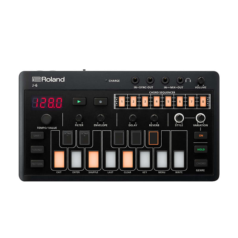

Аккордовый синтезатор Roland Aira Compact J-6