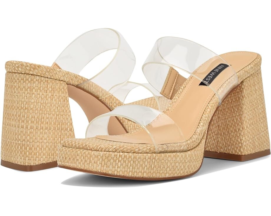 

Туфли Nine West Tilah 3, цвет Clear/Light Natural