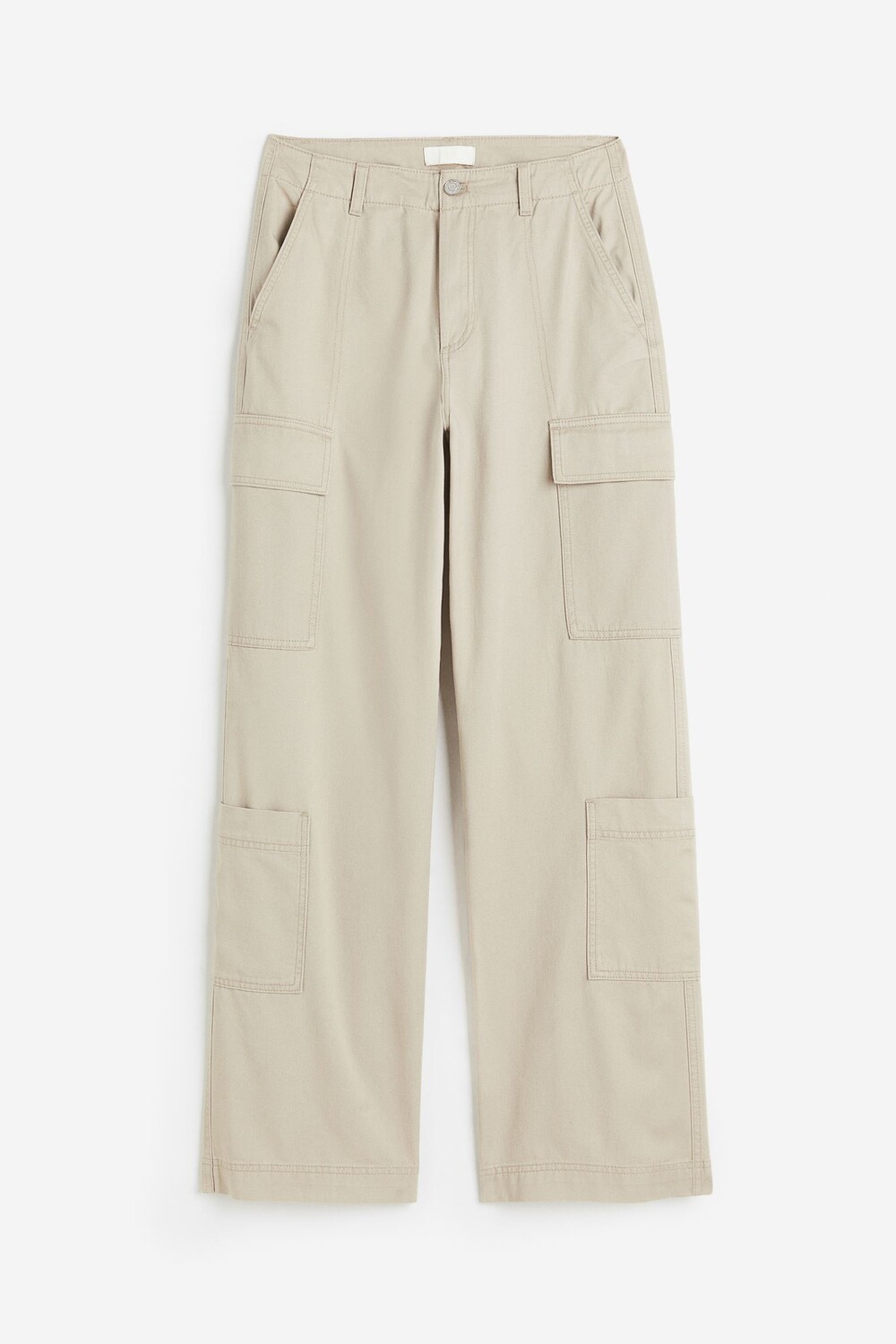 

Брюки H&M Cargo, светло-бежевый