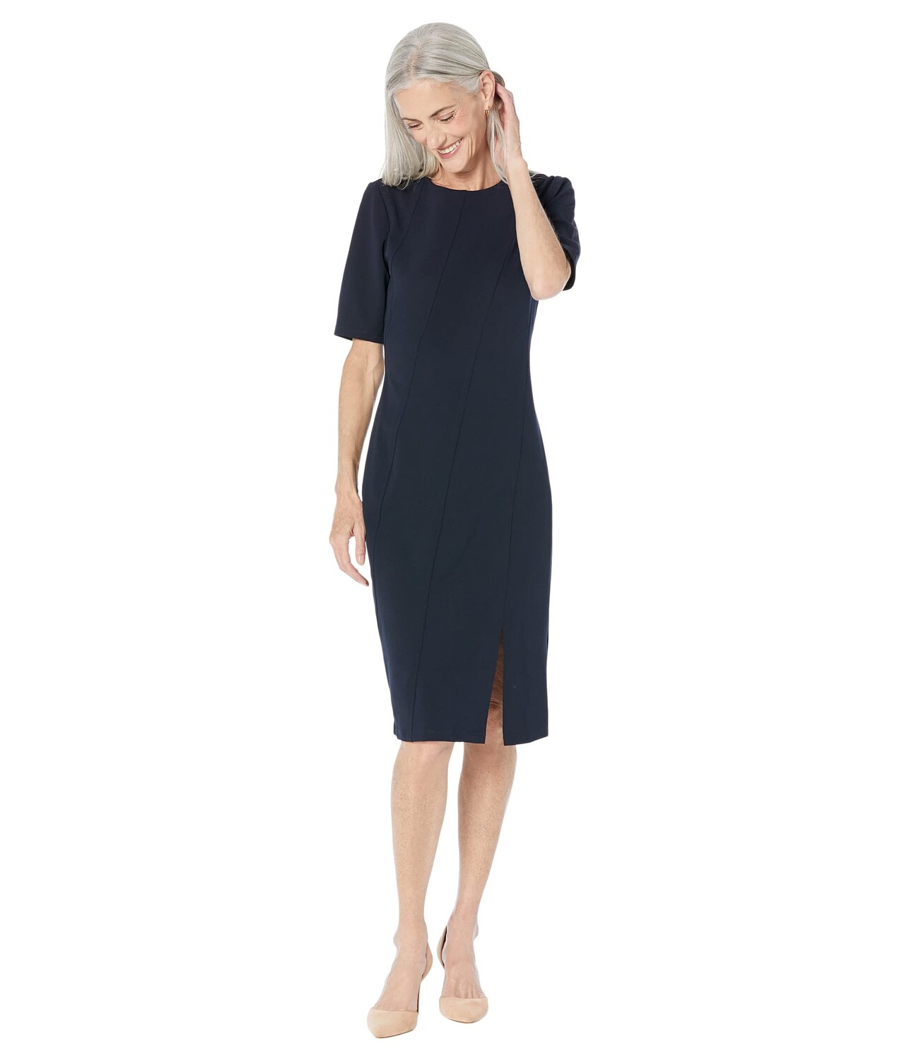 

Платье Maggy London, Midi Dress with Seams From CF & CB