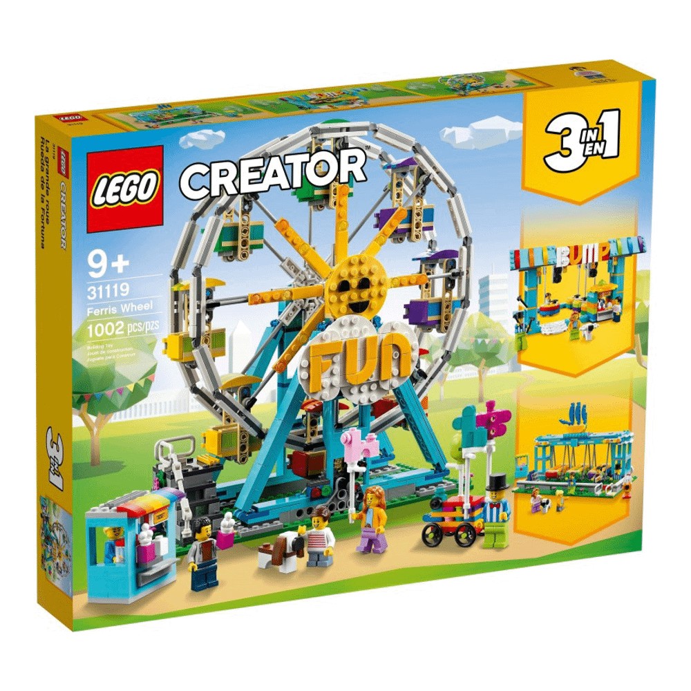 цена Конструктор LEGO Creator 31119 Колесо обозрения