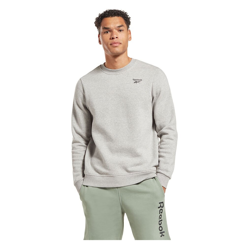 

Толстовка Reebok Ri Left Chest Logo Crew, серый