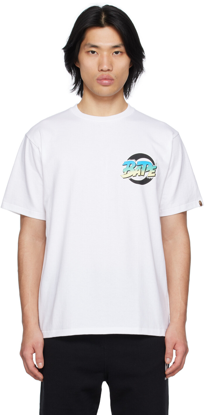 

Белая футболка для карате BAPE