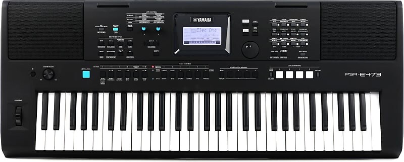 

Yamaha PSR-E473 61-клавишный портативный аранжировщик
