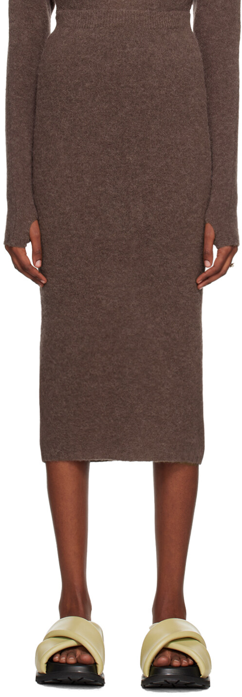 

Коричневая длинная юбка Martini Paloma Wool