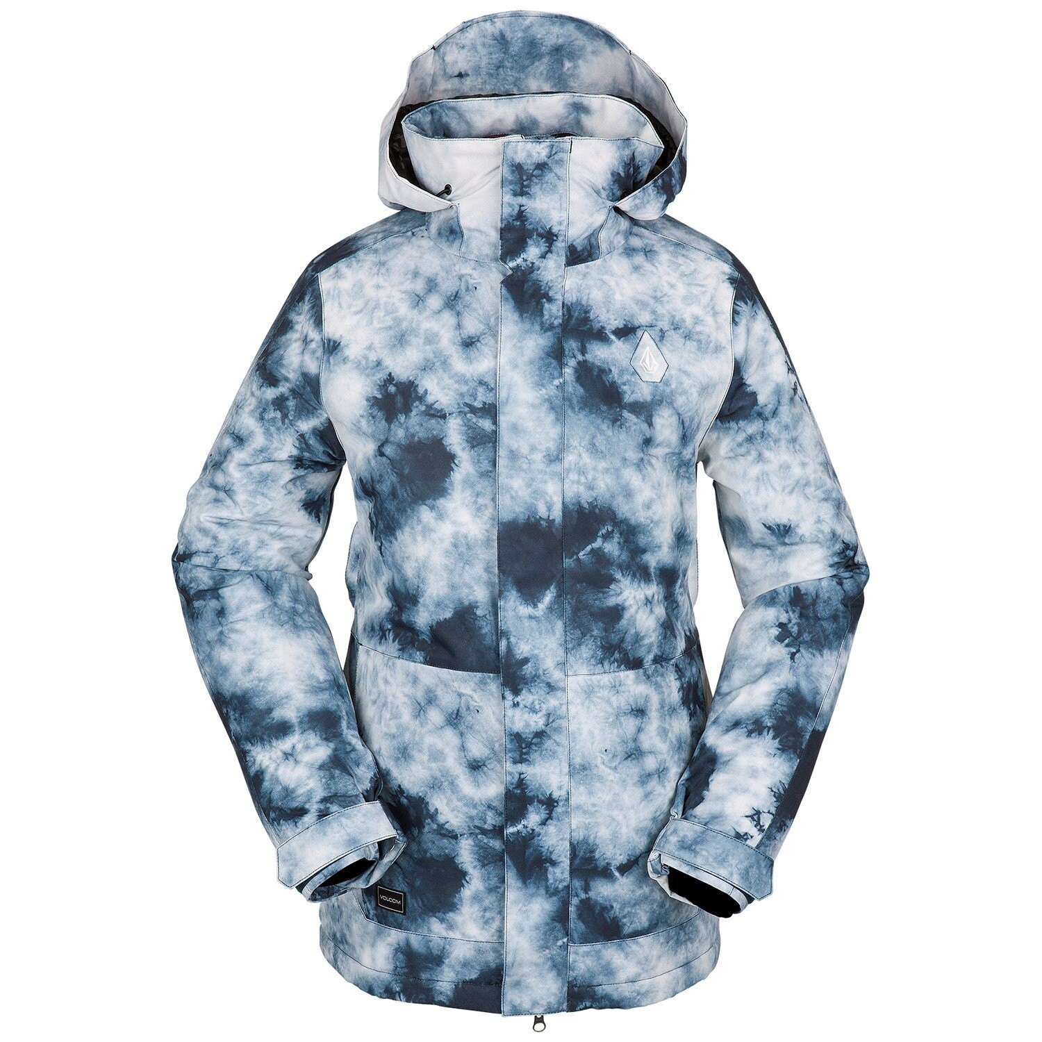 

Куртка Volcom Westland утепленная женская, белый/синий