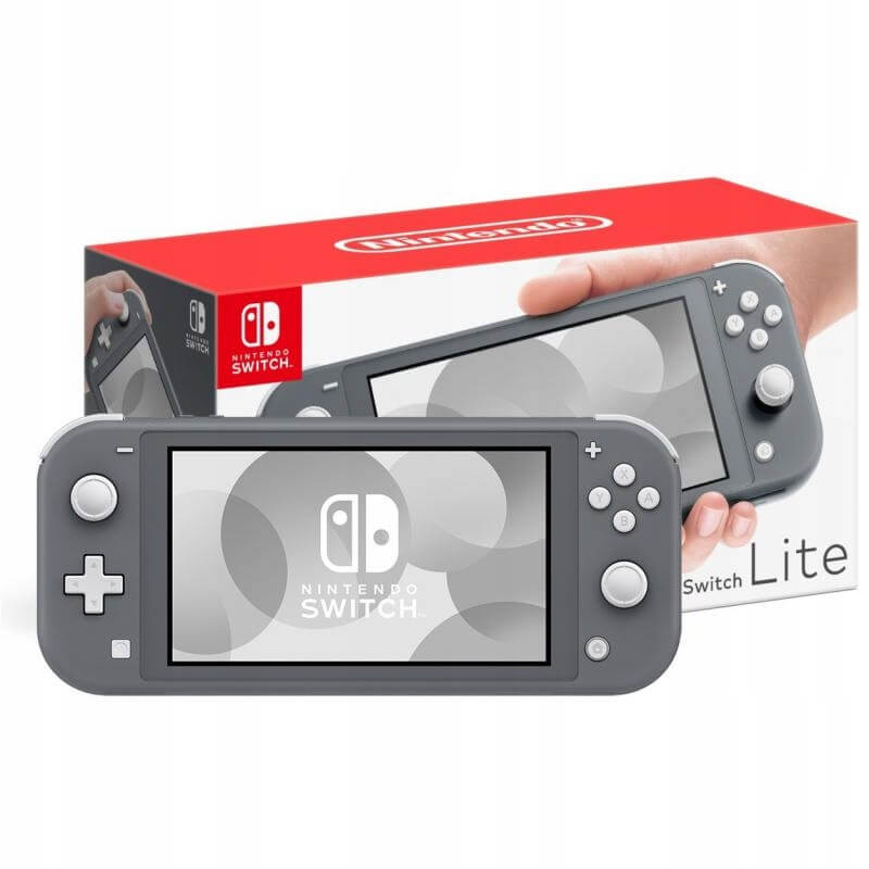 Игровая консоль Nintendo Switch Lite, серый фотографии