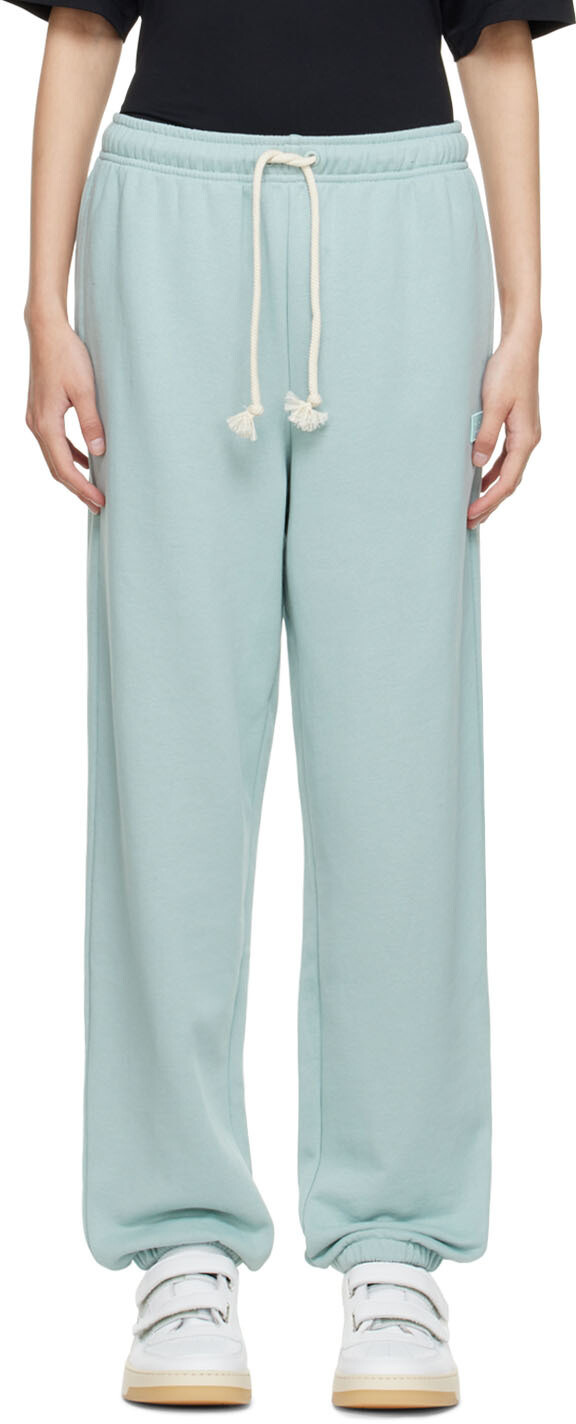 

Синие брюки для отдыха из органического хлопка Acne Studios
