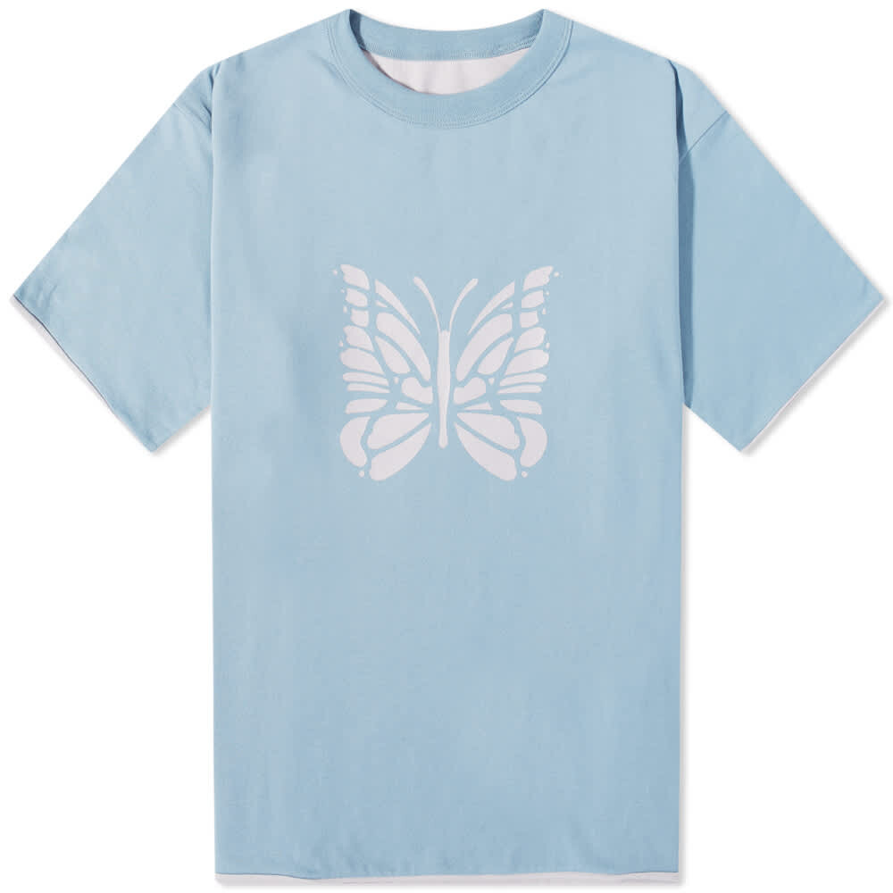 

Футболка Needles Reversible Logo Tee, Синий