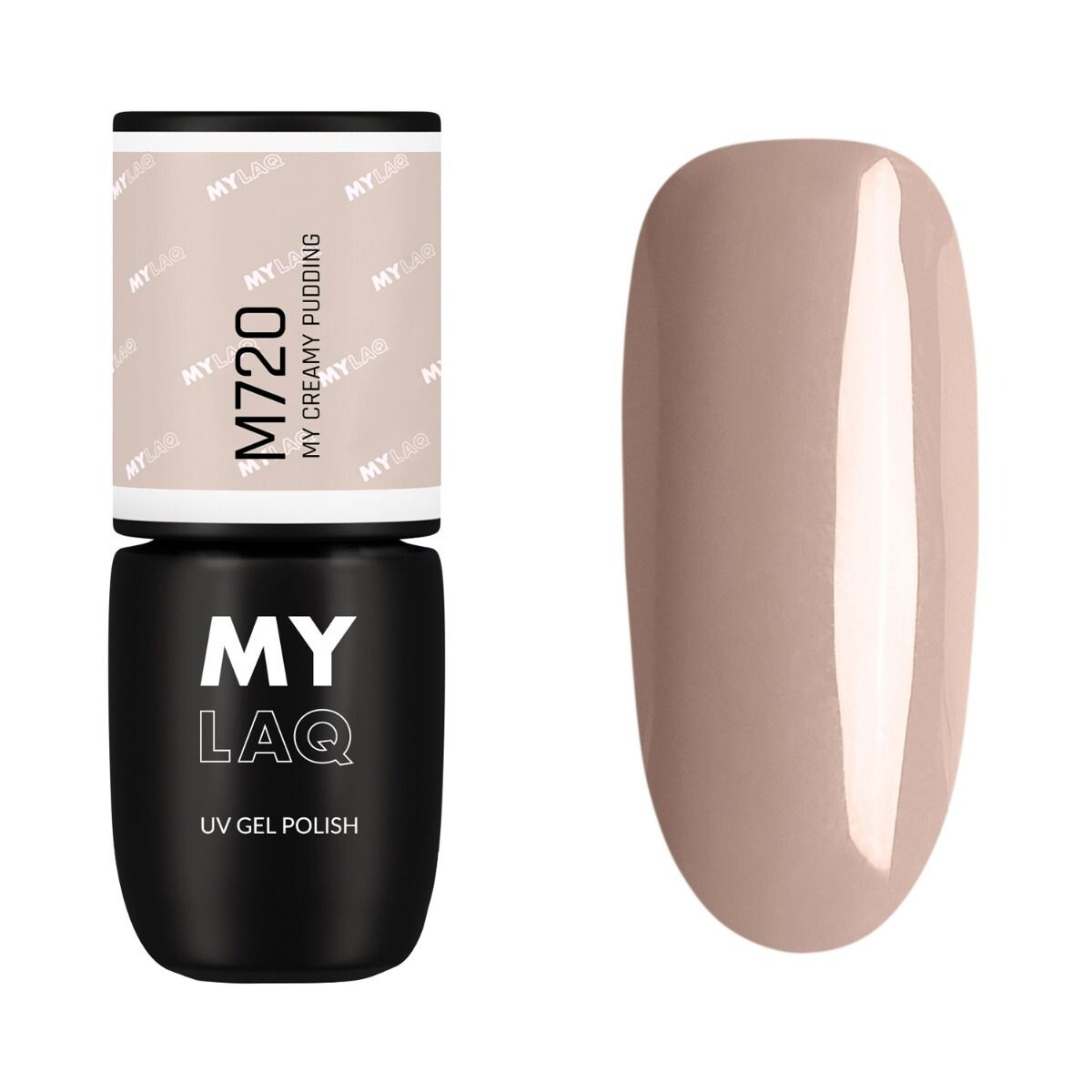 

Mylaq гибридный лак для ногтей, My Creamy Pudding