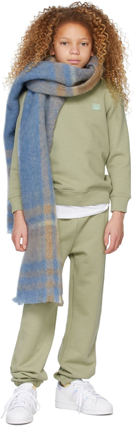 

Детские зеленые спортивные брюки для отдыха Acne Studios
