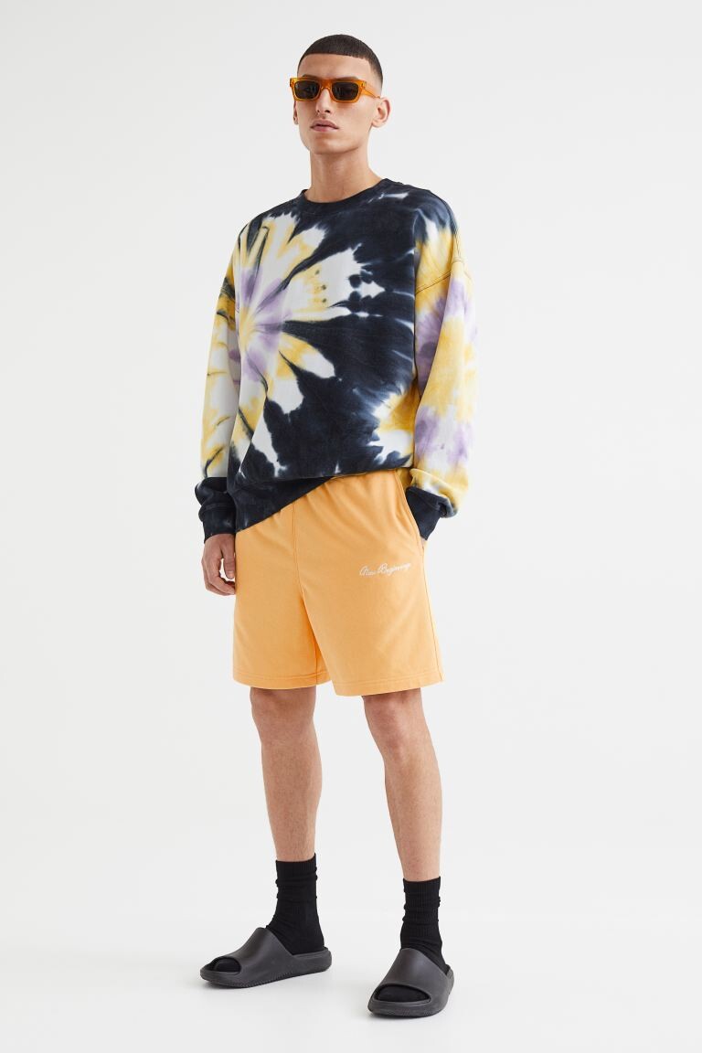 

Спортивные шорты свободного кроя H&M, желтый/новые начинания