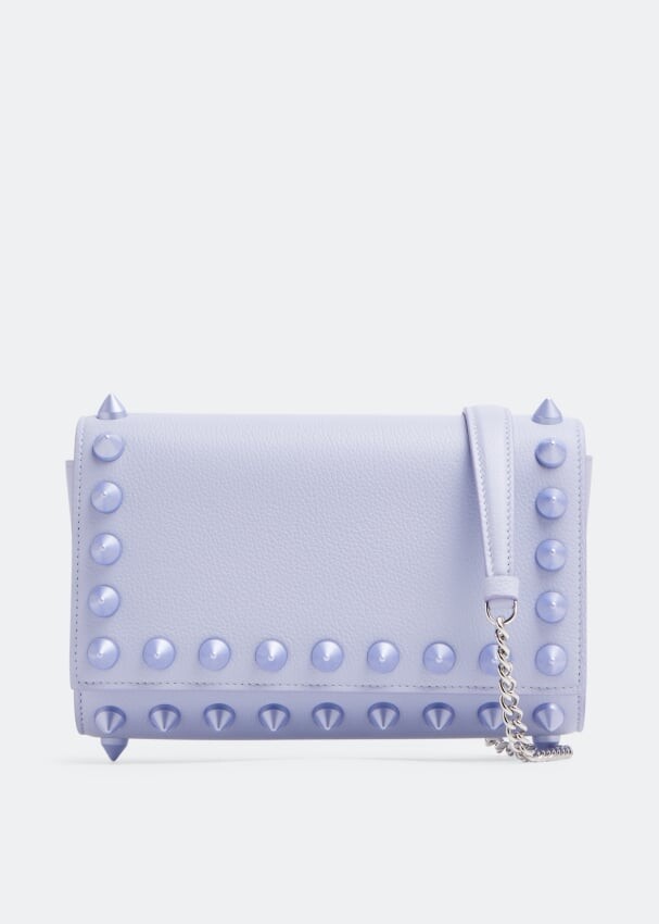 

Клатч CHRISTIAN LOUBOUTIN Paloma clutch, фиолетовый