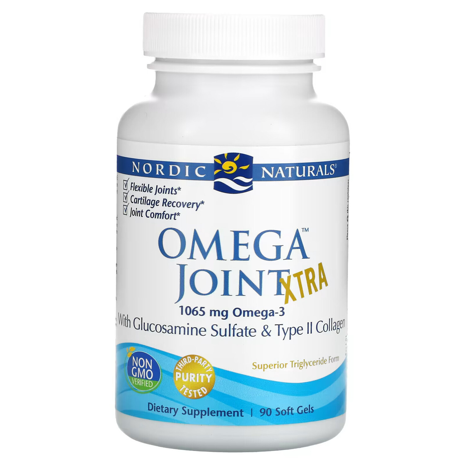 

Nordic Naturals, Omega Joint Xtra, 1000 мг, 90 гелевых капсул