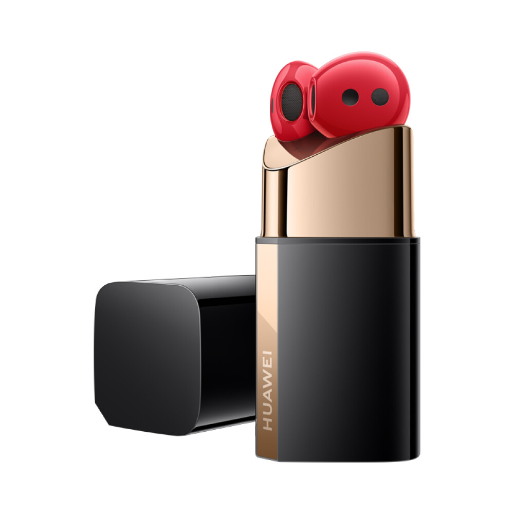 Беспроводные наушники HUAWEI FreeBuds Lipstick с активным шумоподавлением, красный беспроводные наушники p47 wireless с активным шумоподавлением и встроенным fm радио красный