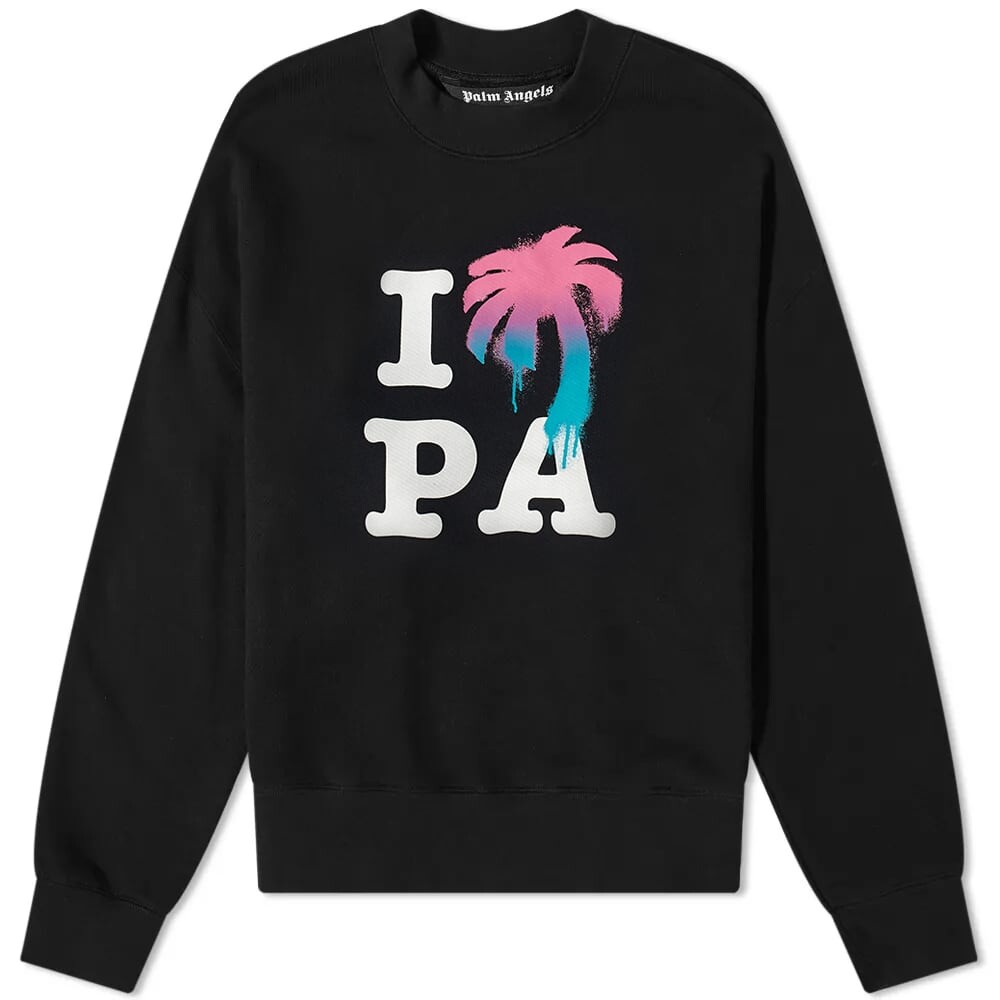 

Толстовка Palm Angels I Love PA Crew Sweat