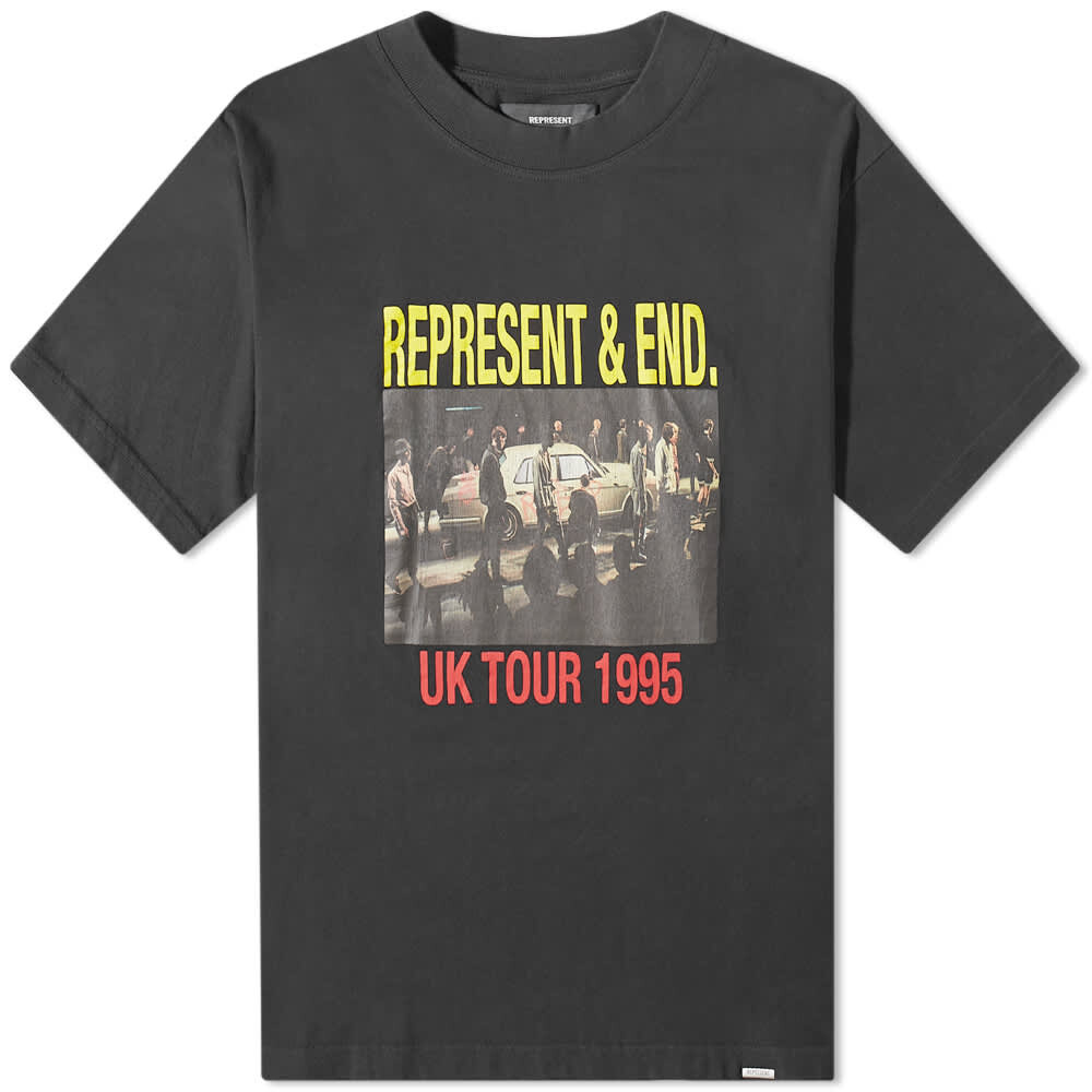 

Футболка END. x Represent 'UK Tour' Tee, Серый