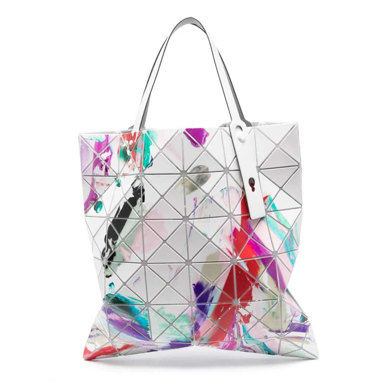 

Сумка-тоут Bao Bao Issey Miyake Palette Geometric 'White', белый/мультиколор
