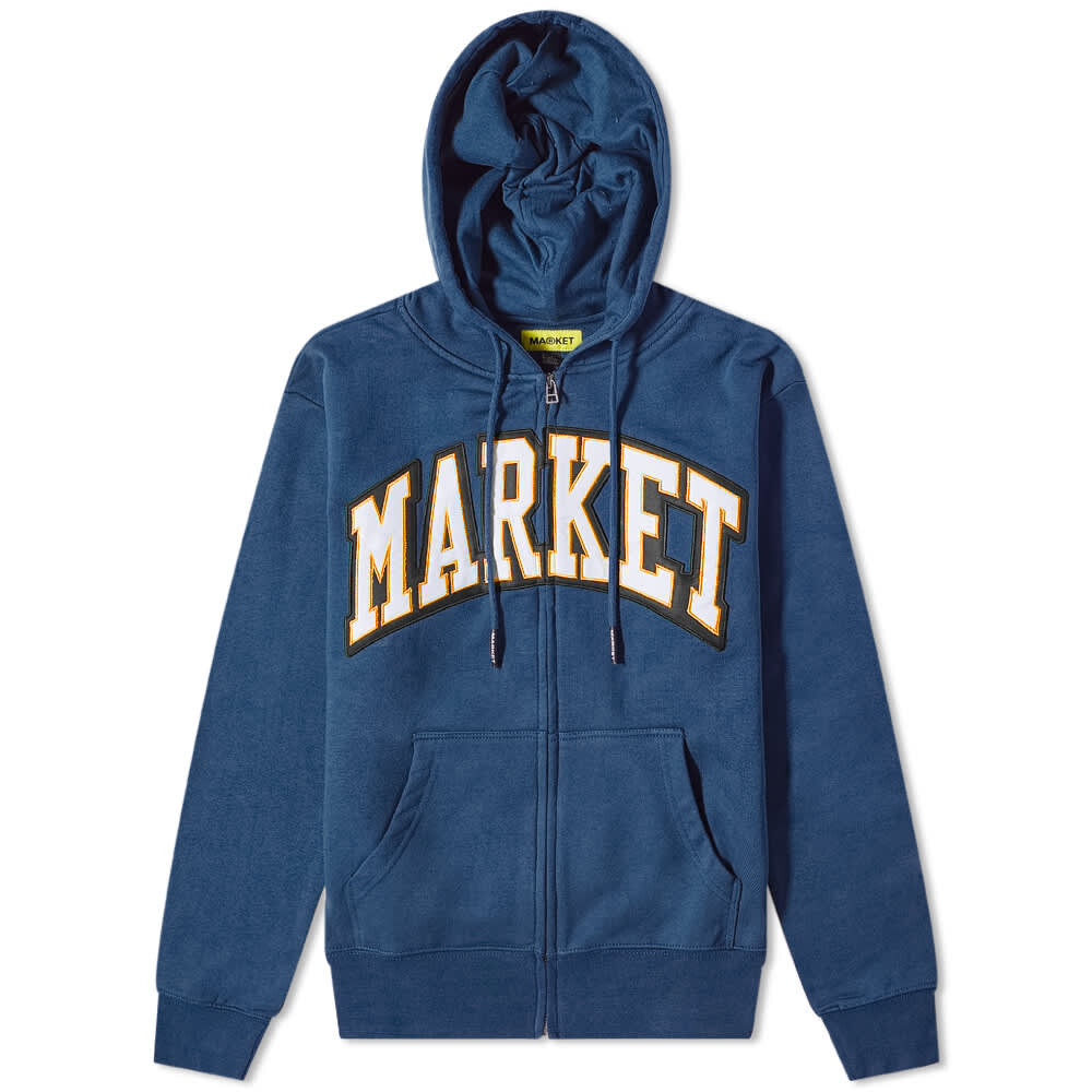 

Толстовка Market Arc Zip Hoody, Синий