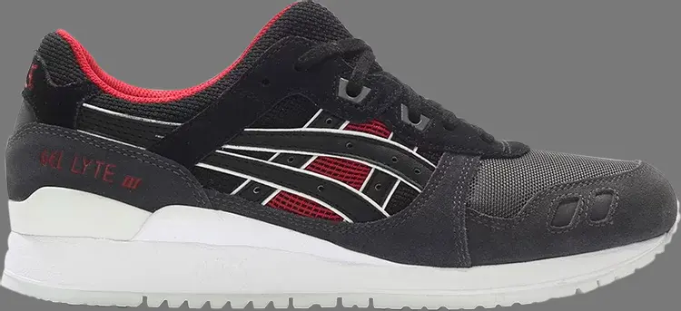 Asics gel lyte 3 red grey sales