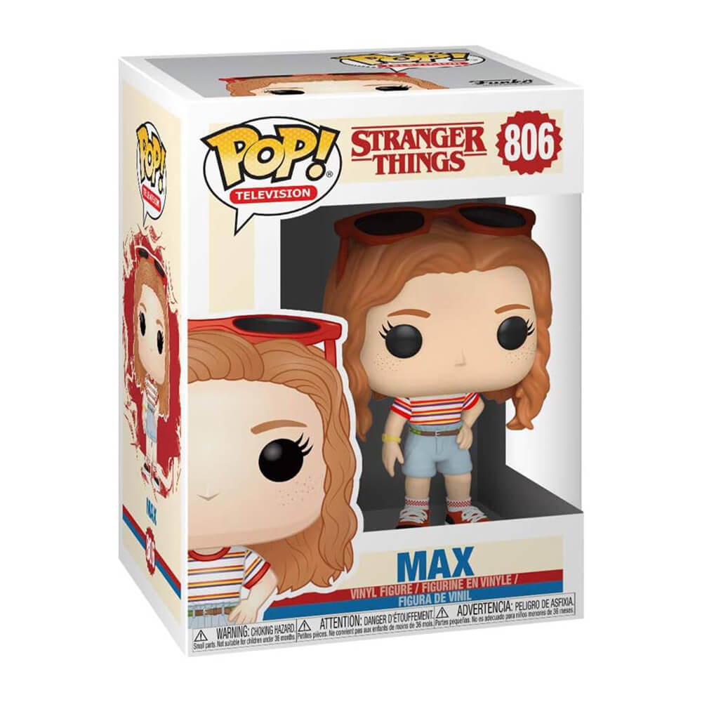 фигурка funko pop television stranger things – eleven in yellow outfit exclusive 9 5 см Фигурка Funko POP! Television: Stranger Things - Max